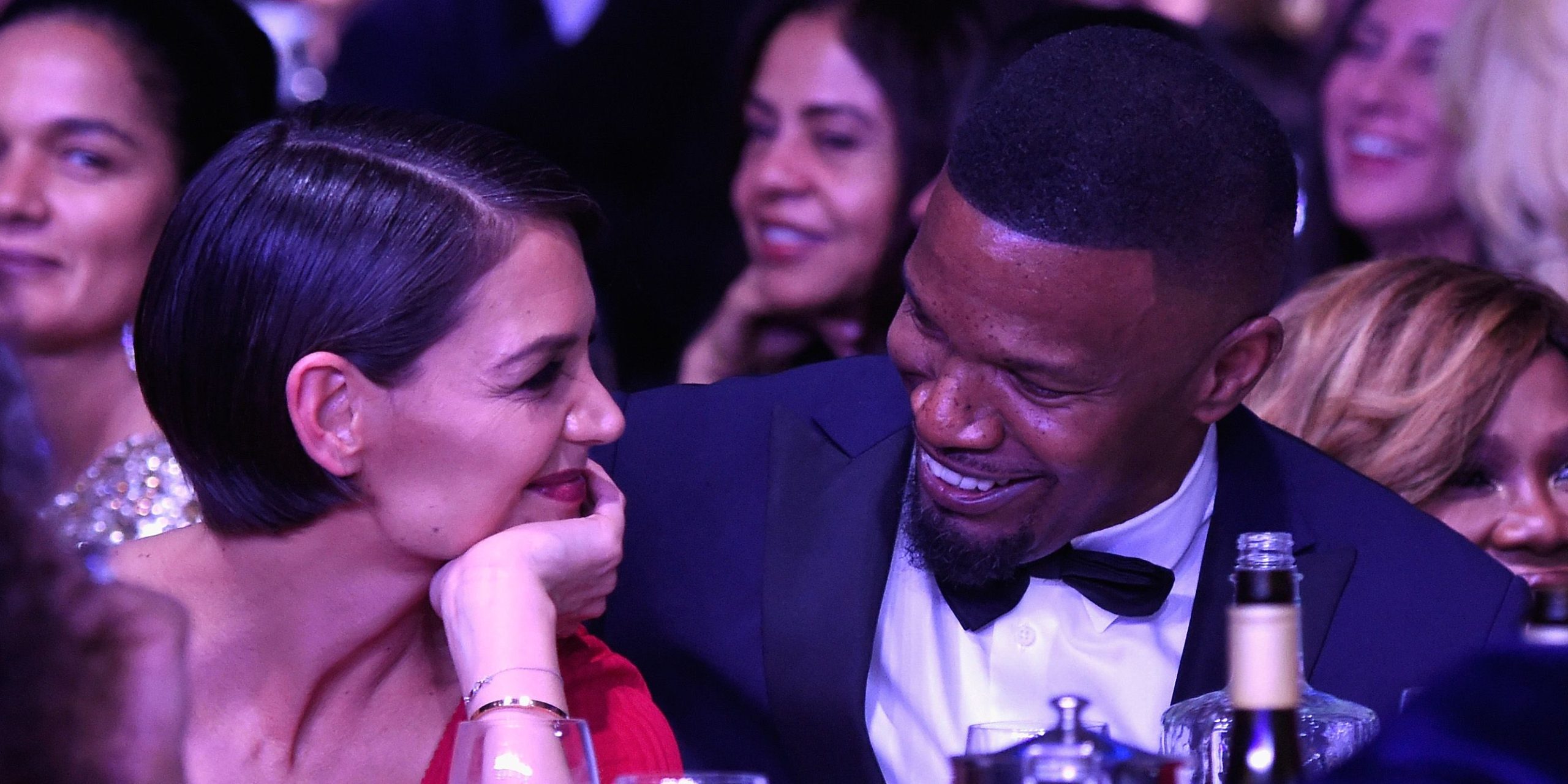 Jamie Foxx started dating Katie Holmes