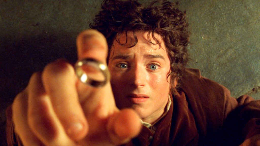 Elijah Wood in Lord of The rings