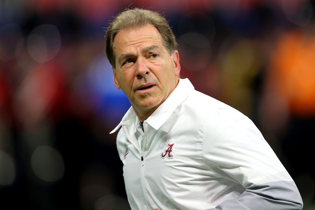 Nick Saban Coach Alabama