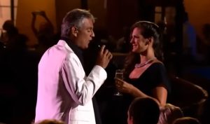  Andrea Bocelli and veronica veronica berti