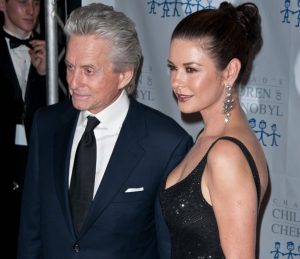 Michael Douglas and catherine zeta zones