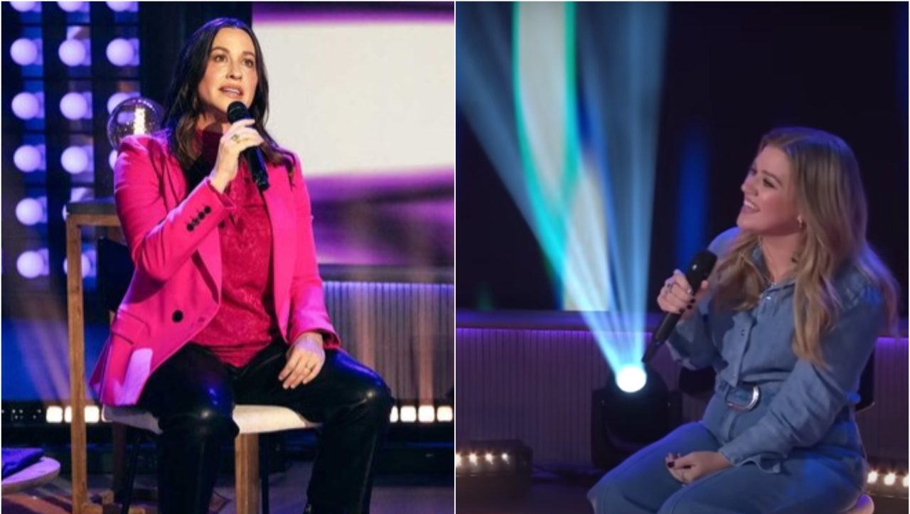 Kelly Clarkson and Alanis Morissette
