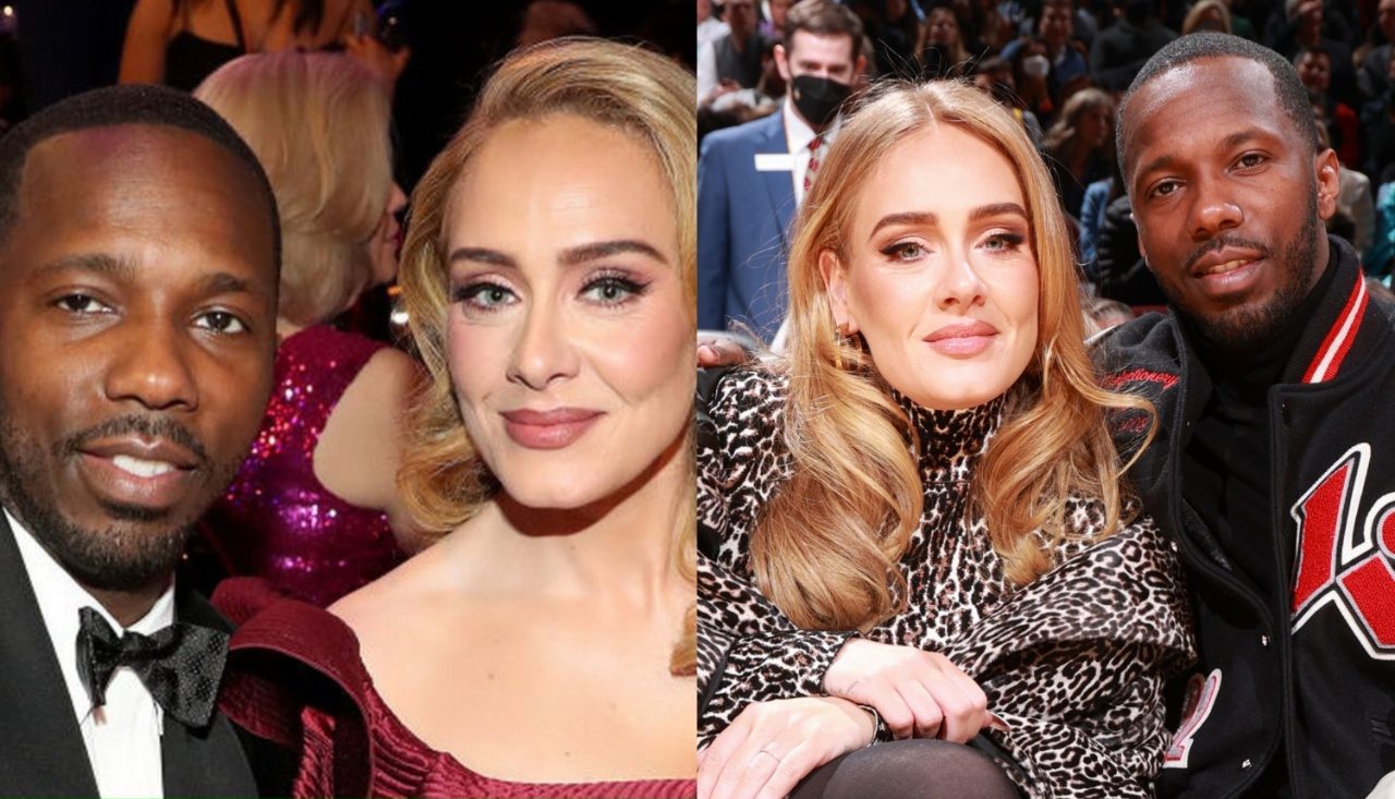 Adele and Rich Paul