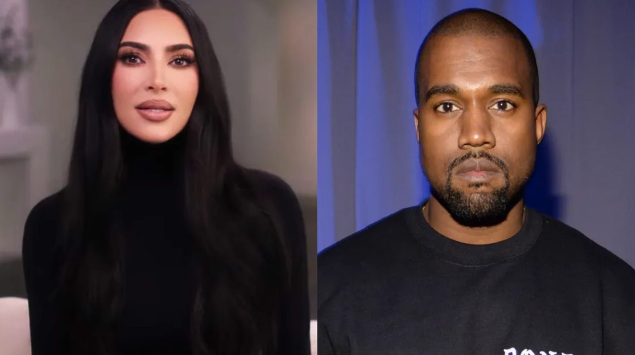 Kim Kardashian and Kanye West