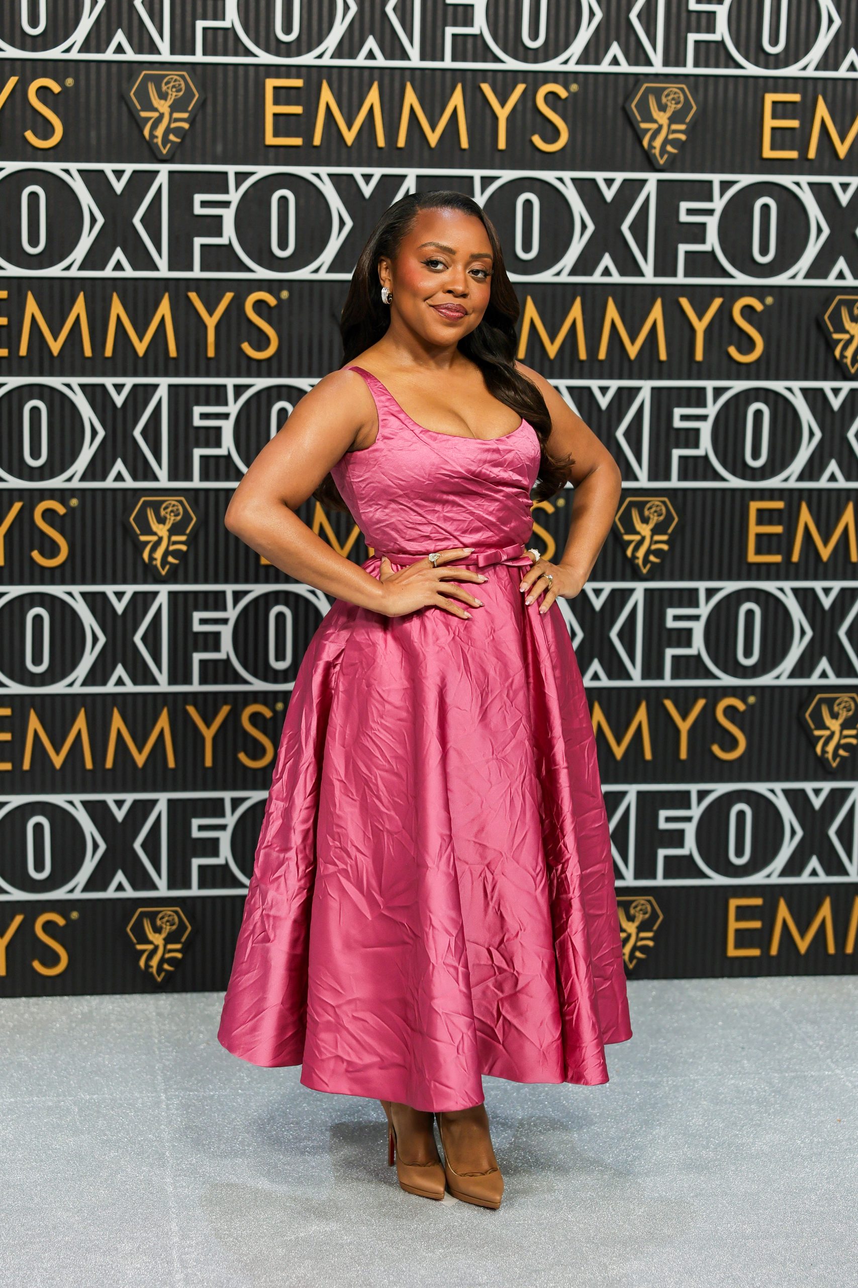 Quinta Brunson’s stylist defends her wrinkled Emmys 2024 dress: ‘Guys … it’s crushed satin’