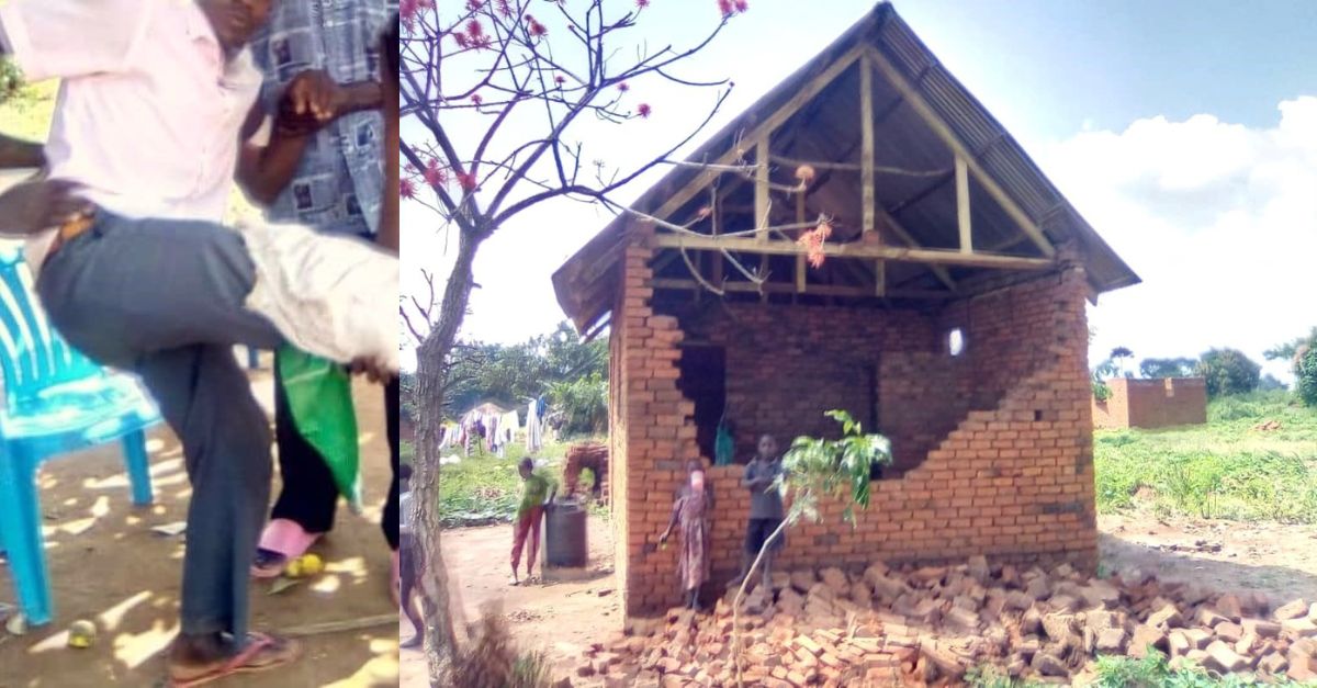 Muslims in Uganda Tear a Family Member’s Home Down Brick by Brick for Converting to Christianity