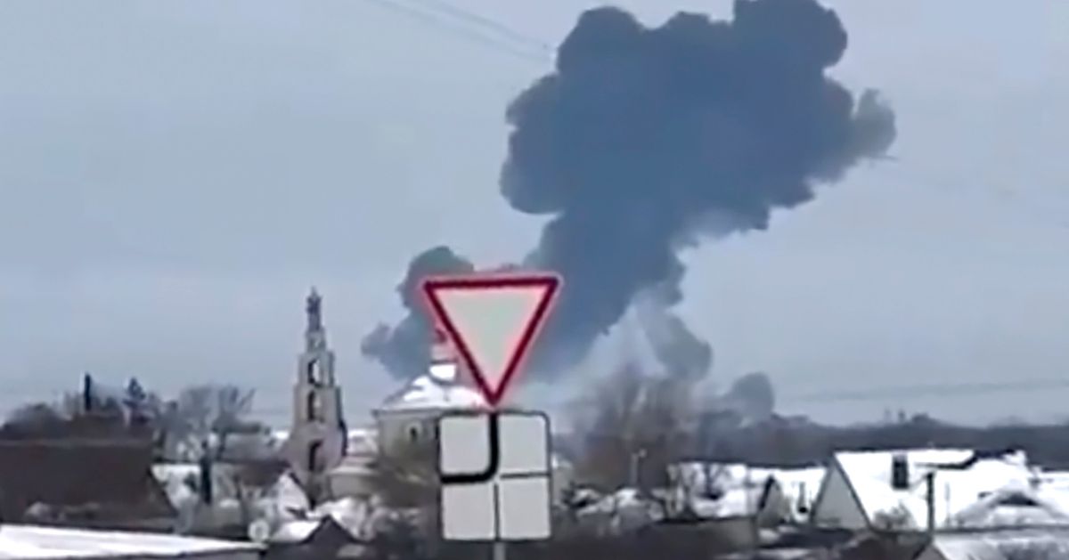 Russia Accuses Kyiv Of Downing A Military Transport Plane, Killing All 74 Aboard, Including POWs