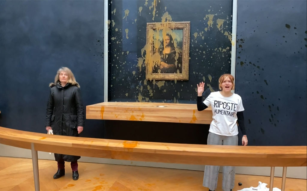 Protesters Just Targeted the Mona Lisa by Throwing Soup at the Masterpiece. Here’s Why