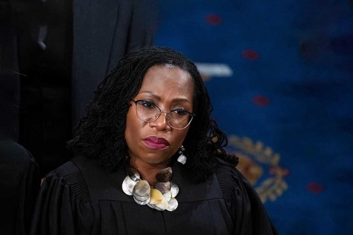 Justice Ketanji Brown Jackson grills Trump lawyer’s claim that Jan. 6 was “not an insurrection”