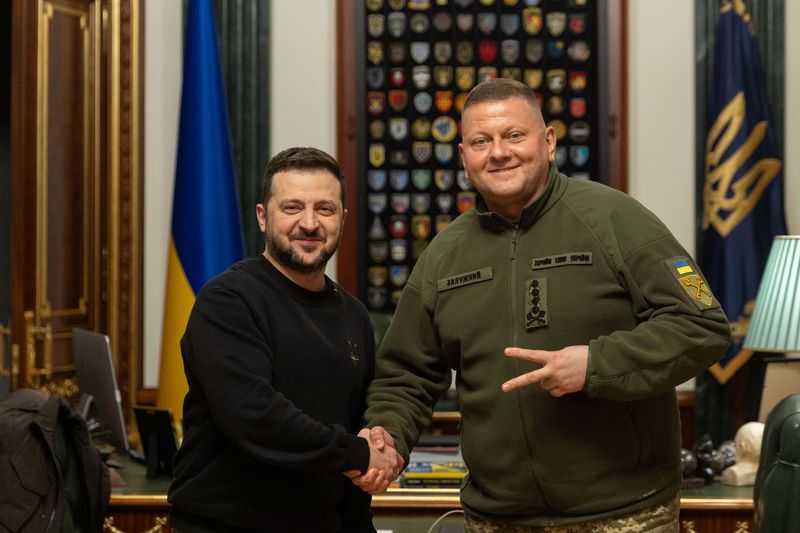 Ukraine replaces army chief in shakeup at difficult time in war with Russia
