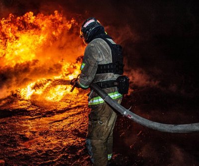 7 killed, including 3 children, as Russian drone strike ignites fire in Kharkiv