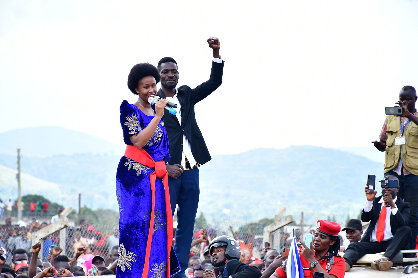 Bobi Wine, “The People’s President,” has a message for us: “Be inspired to defend your democracy”