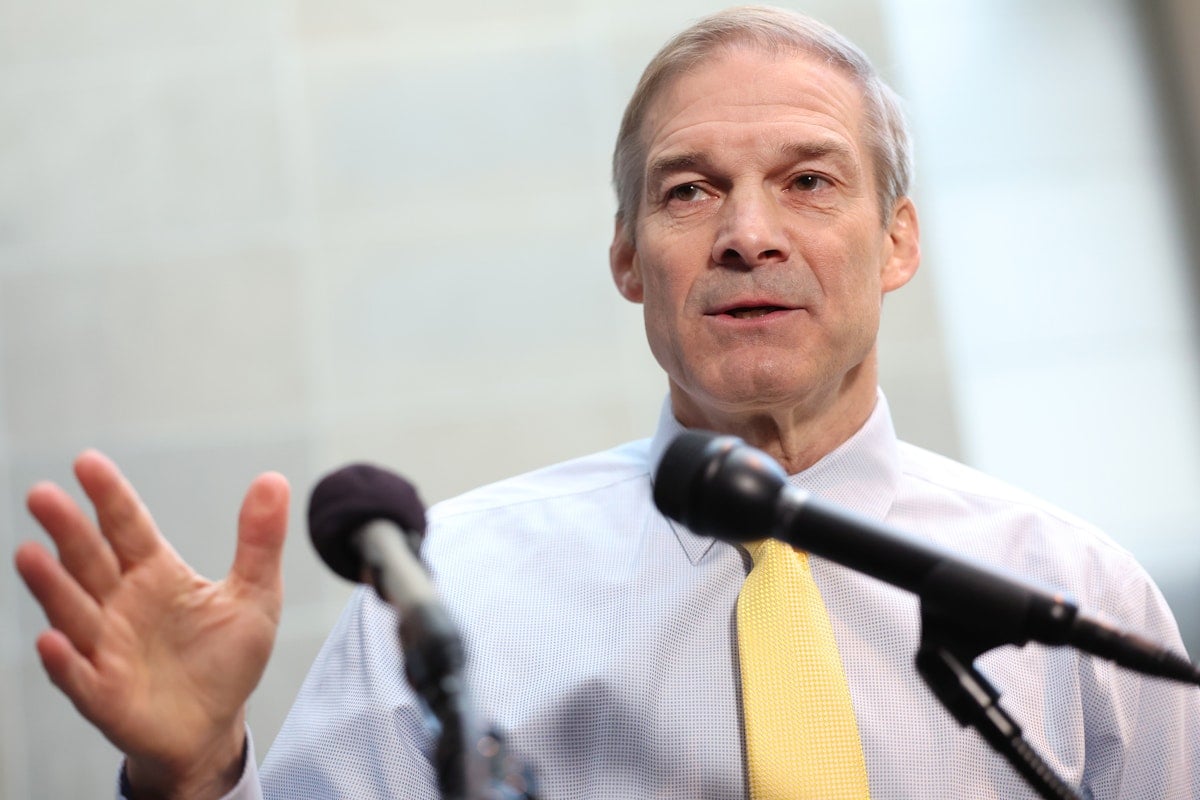Jim Jordan Offers Startling Confession on Indicted Biden Informant