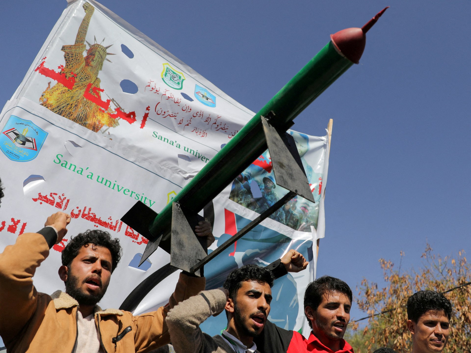 US, UK bomb Houthi sites in Yemen amid surge in Red Sea ship attacks