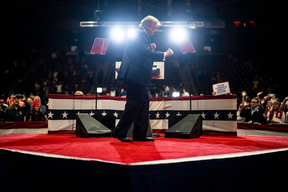 They
Came, They Saw, They Left Early: Trump Stumps in South Carolina