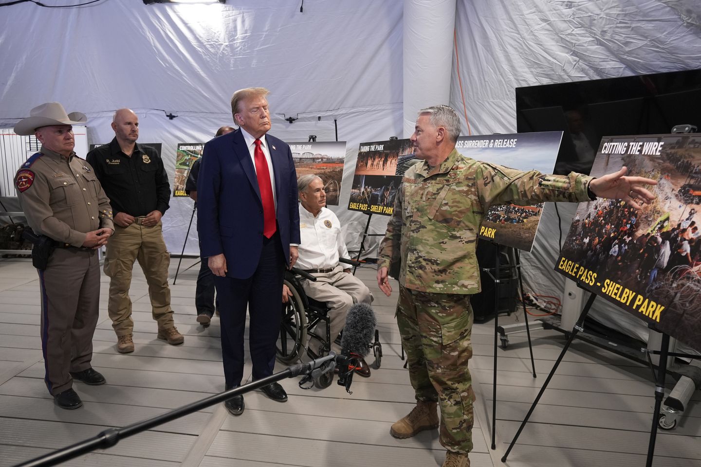 Trump says the border is ‘Joe Biden invasion’