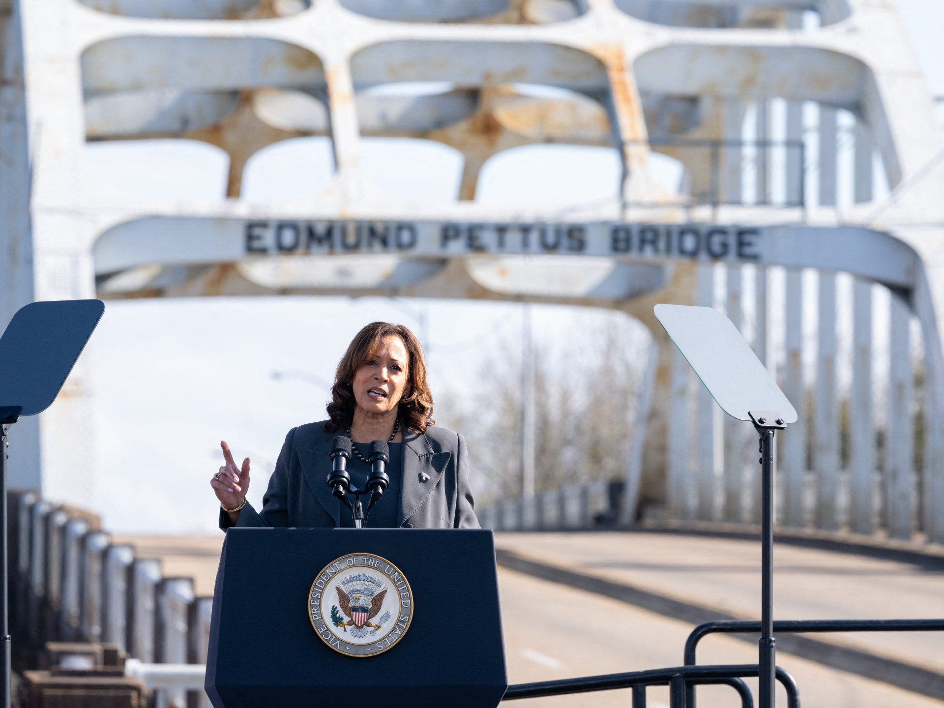 US VP Harris calls for ‘immediate’ Gaza ceasefire in rare rebuke of Israel