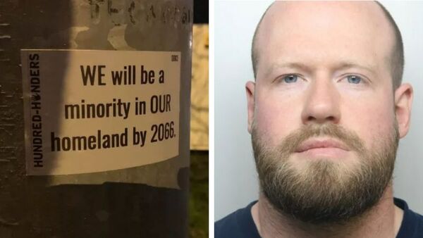 British man sentenced to 2 years in jail over anti-immigration stickers