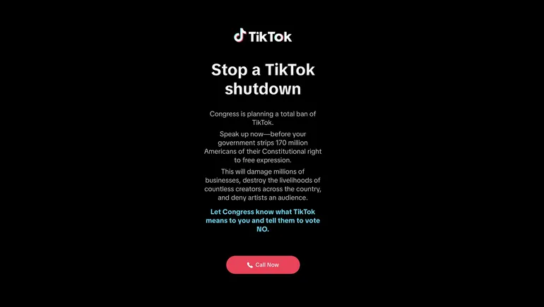 TikTok Calls on US Users to Oppose Latest Proposal to Ban App