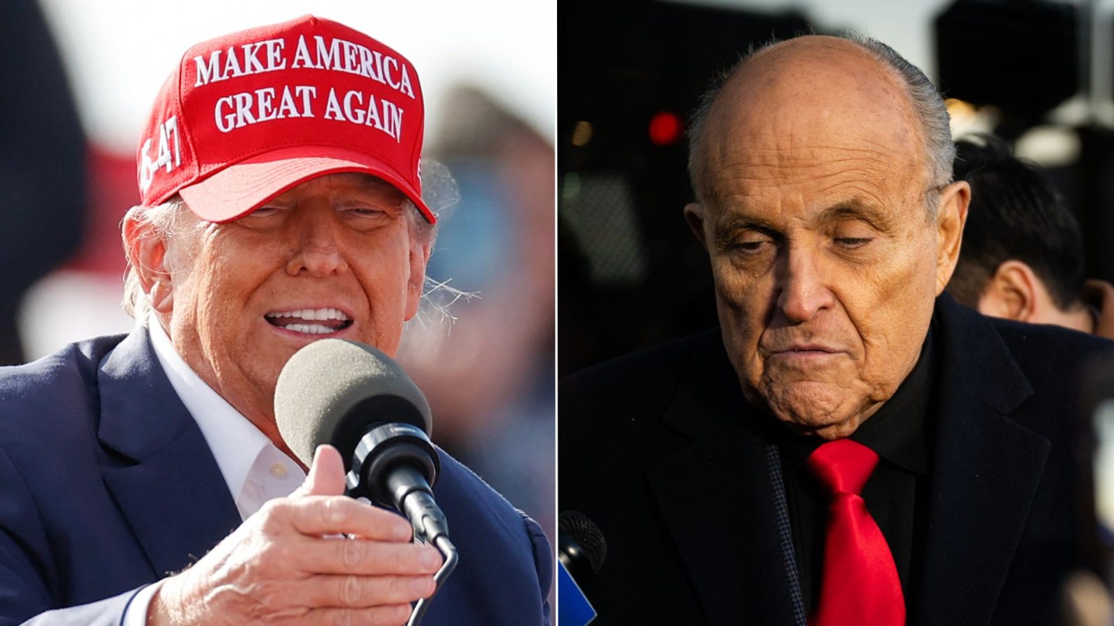 Donald Trump Snubs Rudy Giuliani