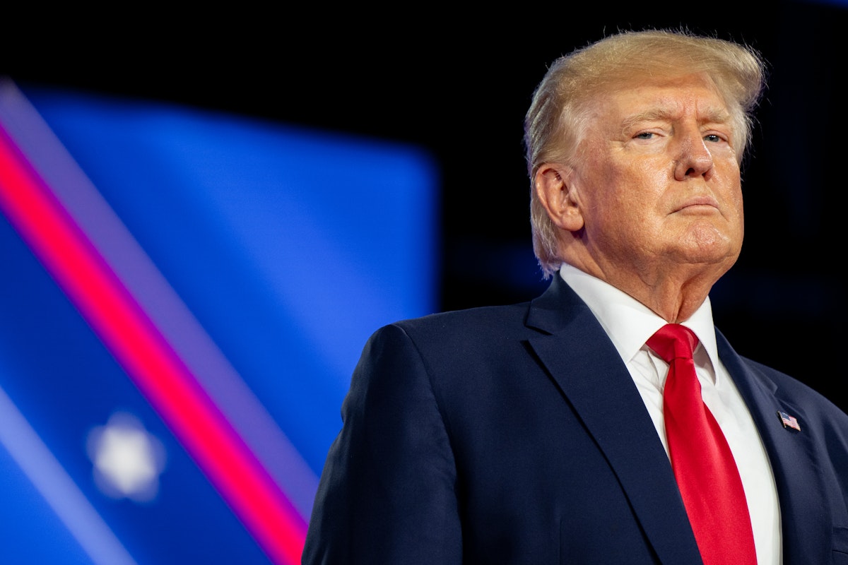 Trump’s Campaign Insists He’s Really Not Mad About Owing $454 Million