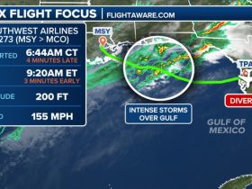 Southwest flight makes emergency landing in Florida due to turbulence