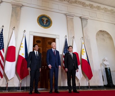 President Joe Biden hosts trilateral summit with Philippines, Japanese leaders