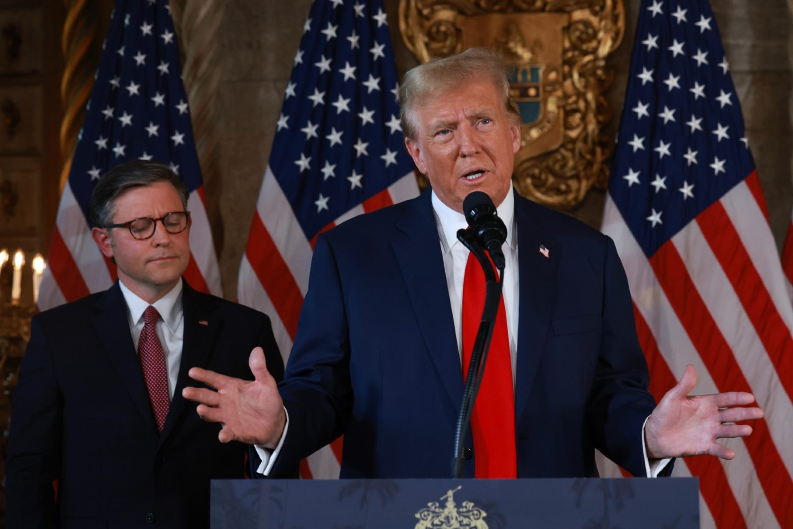 Trump calls Marjorie Taylor Greene’s push to oust Mike Johnson “unfortunate”