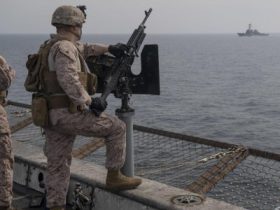 Biden returns to White House after Iranian forces seize container ship
