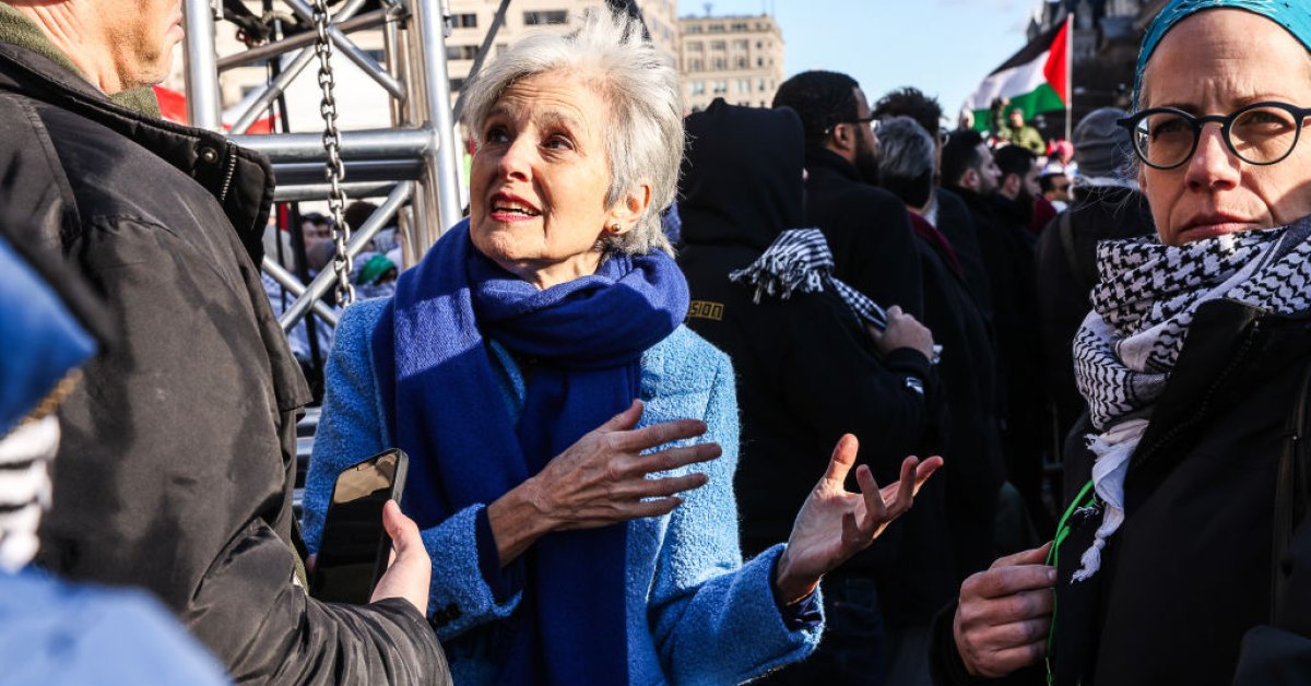 Jill Stein Calls Her Arrest at Campus Protest a ‘Bad Look’ for Washington University and Police