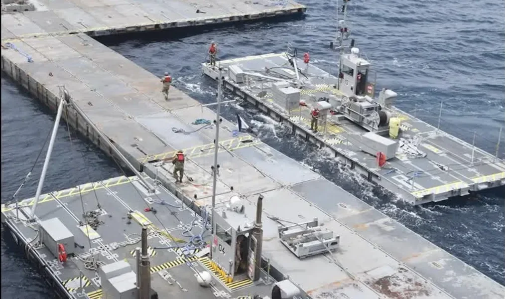 U.S. Defense Department Ends Gaza Pier Operations Due to Technical Challenges