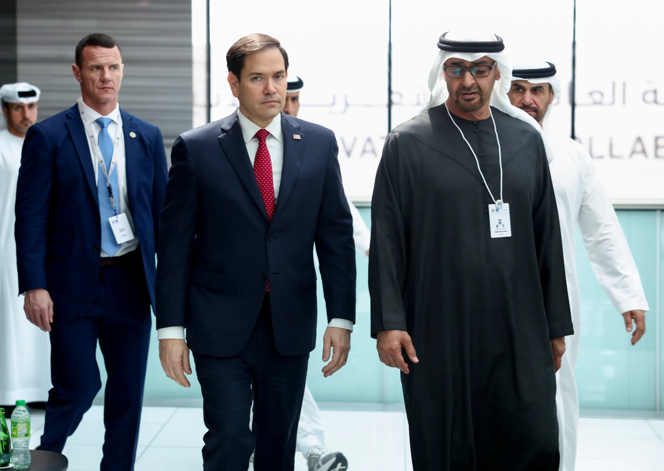 Rubio and UAE Leader Discuss Gaza, Ukraine, and Regional Stability Amid Diplomatic Shifts