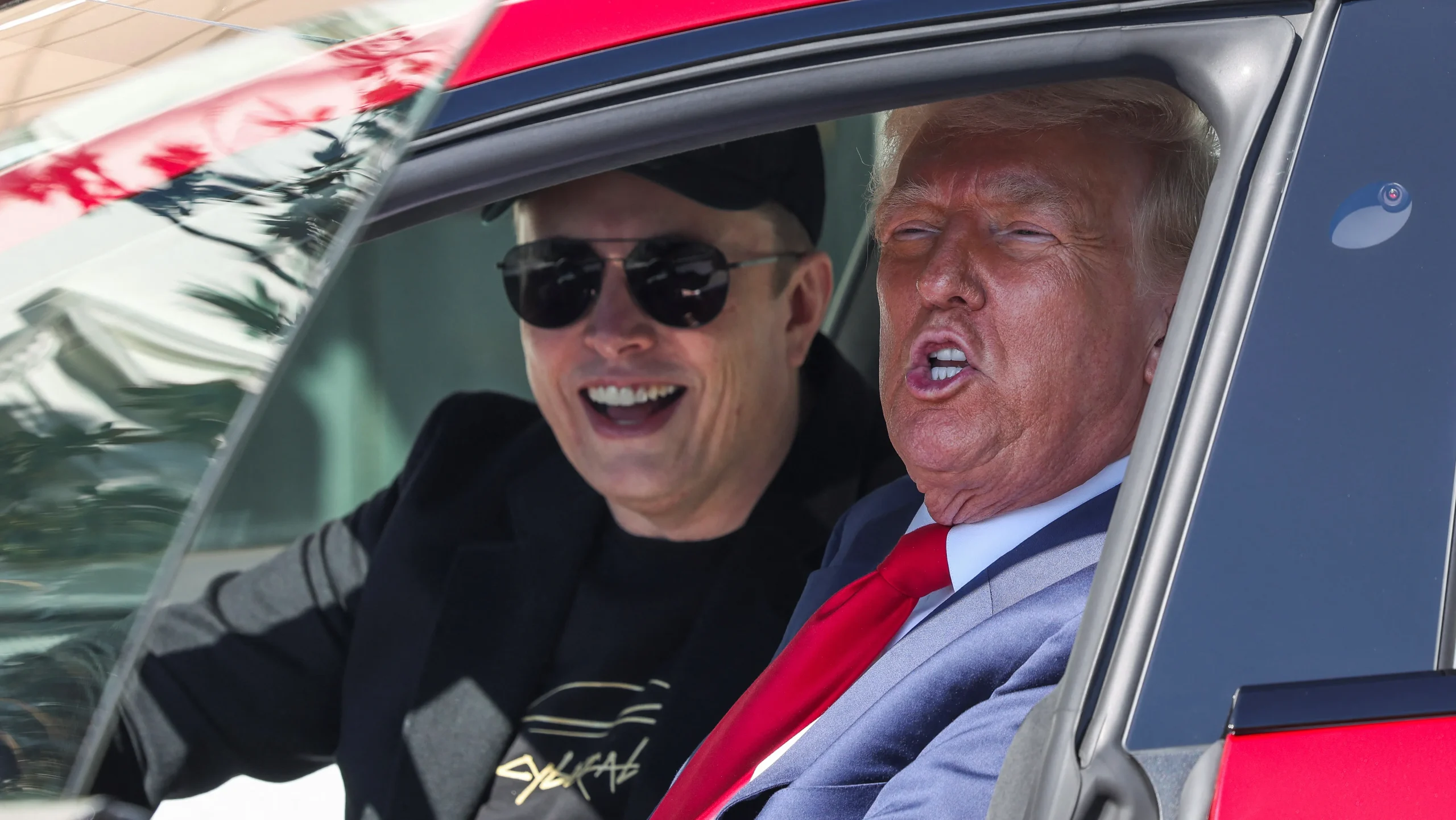 Elon Musk and Donald Trump