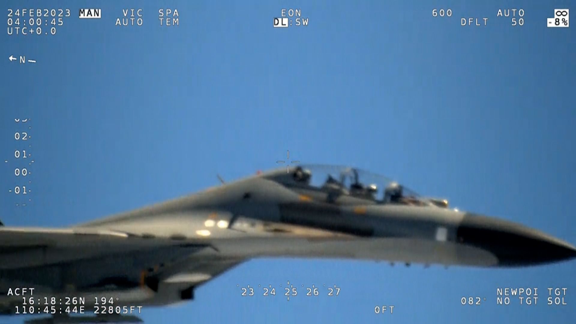 Chinese Jets Confront U.S. Fighters as Rival Naval Operations Intensify Across Indo-Pacific Waters