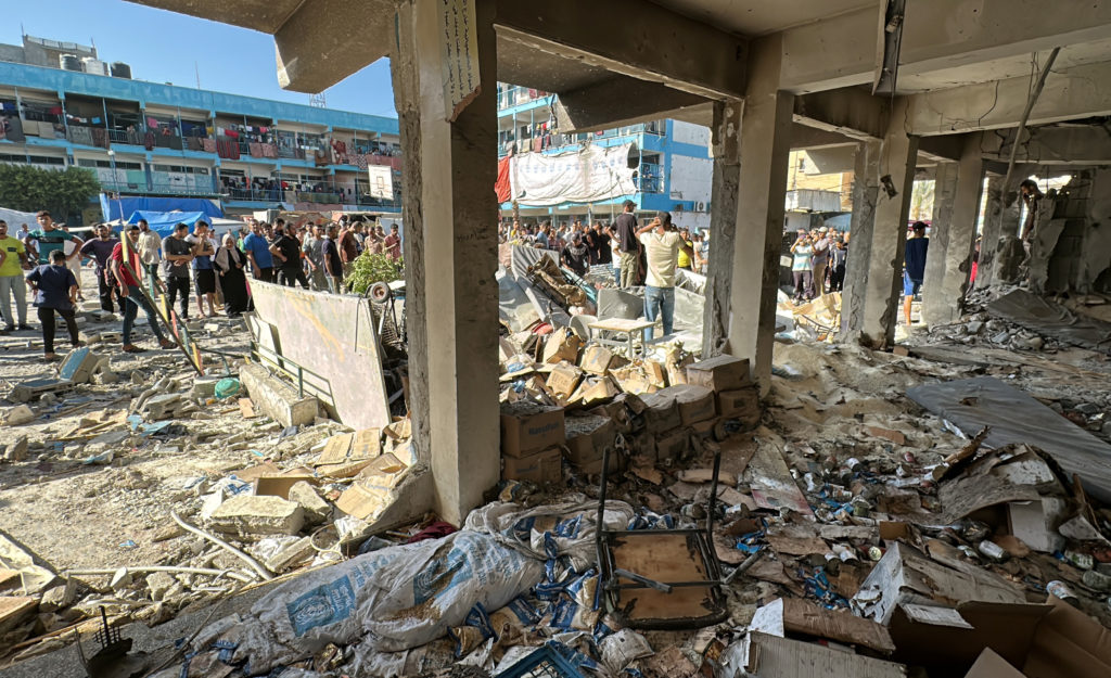 48 Dead as Israeli Airstrikes Hit Gaza Schools Sheltering Civilians, Deepening Humanitarian Crisis