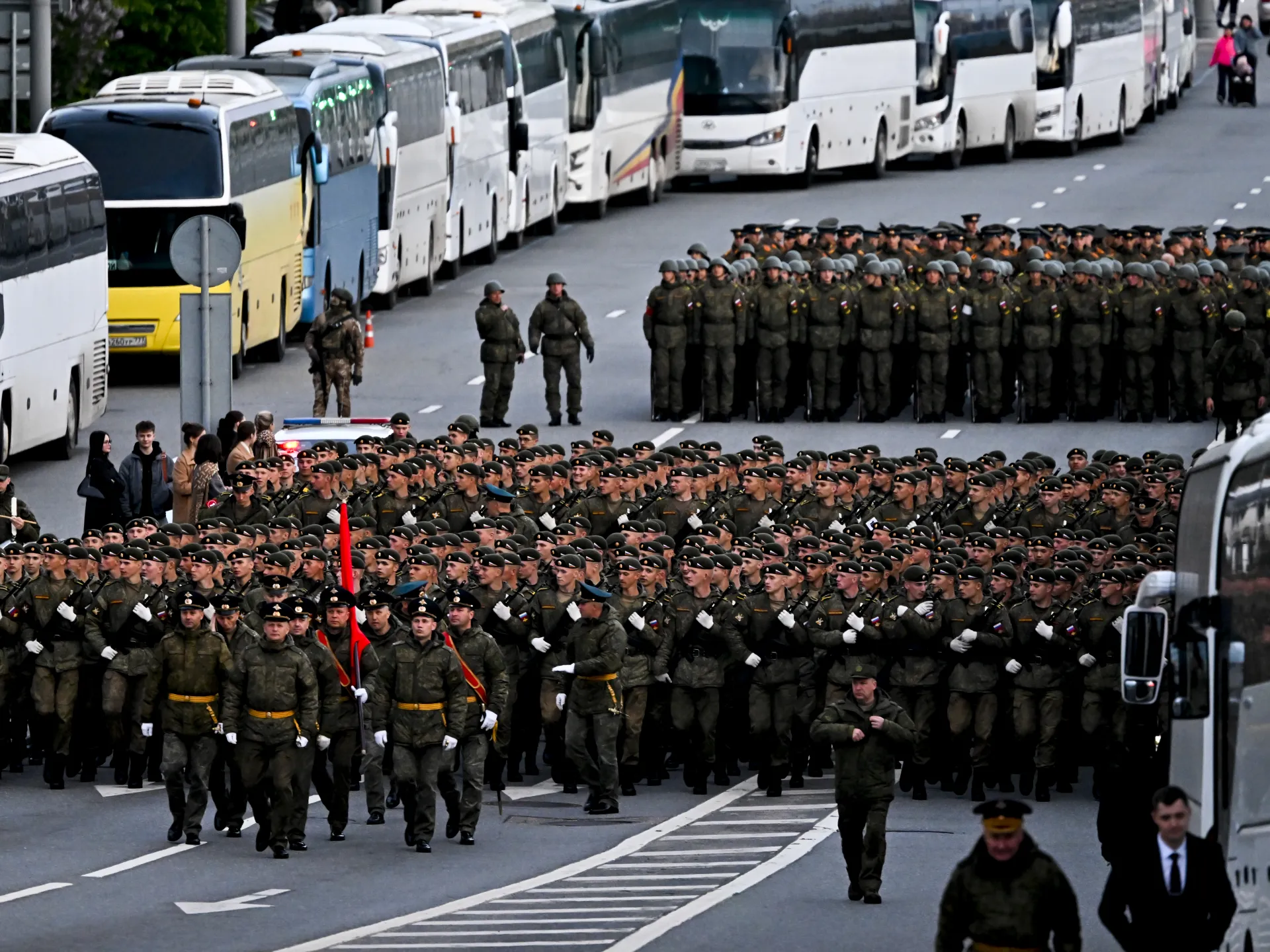 Drone Strikes Hit Moscow Ahead of Victory Day as Ukraine Rejects Putin’s Ceasefire Offer