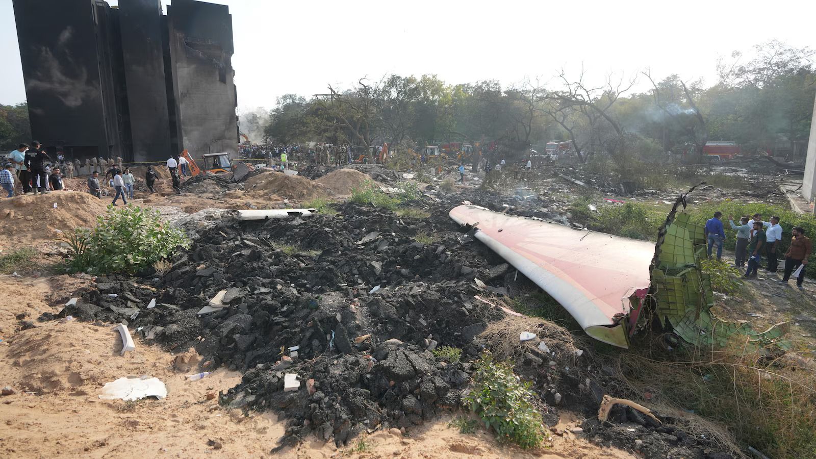 Hope Flickers for Father Searching Ruins After Deadly Air India Crash Kills 271