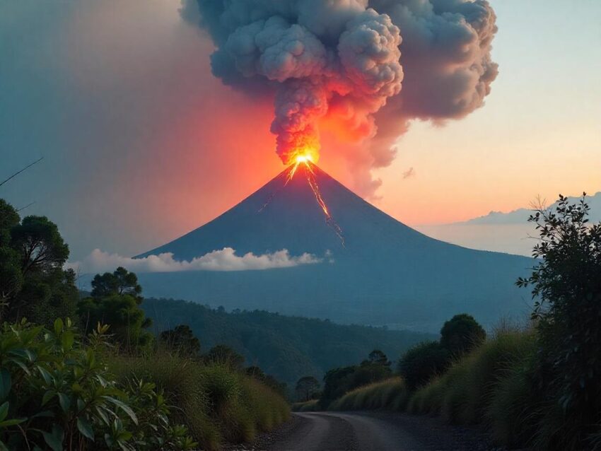 Mount Lewotobi Eruption Grounds Flights and Forces Evacuations Across Southeast Asia