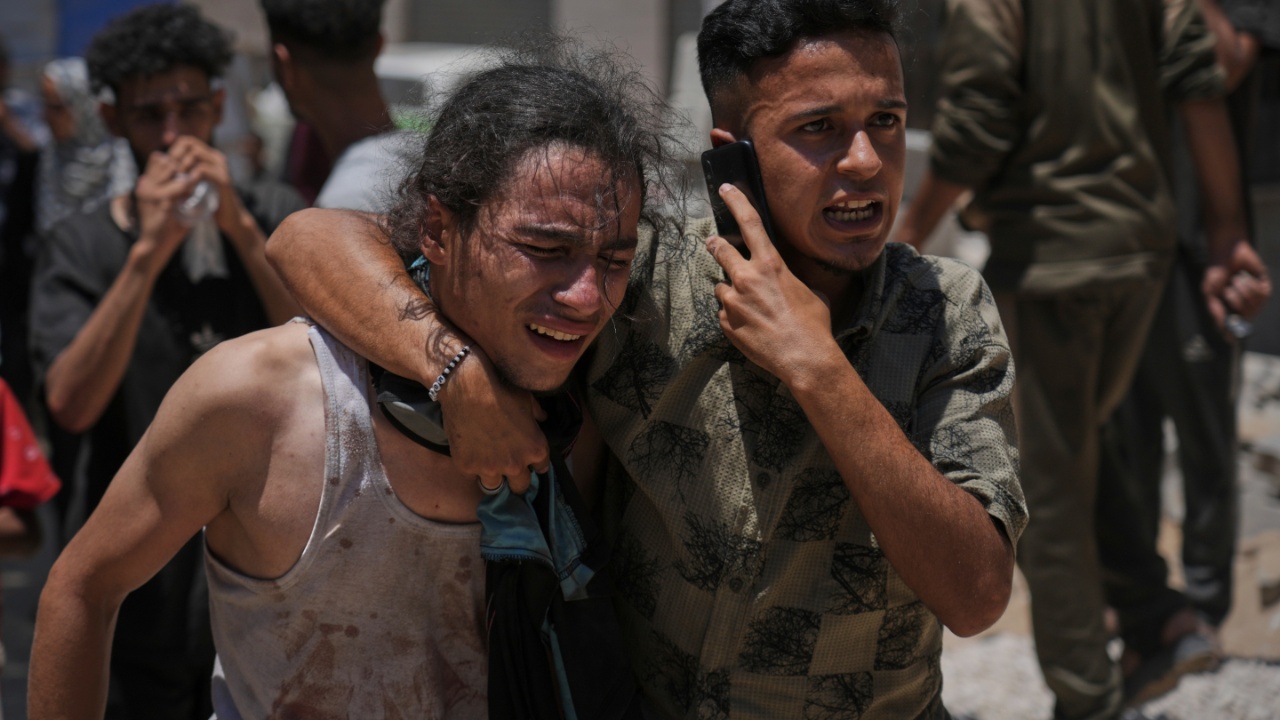67 Killed Seeking Aid in Gaza as Hunger, Evacuations, and Gunfire Intensify Humanitarian Crisis