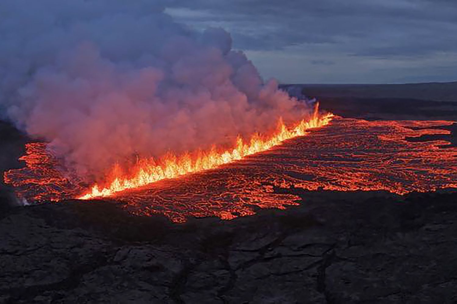 Iceland Volcano Erupts Near Blue Lagoon, Forces Evacuations in Grindavik After Earthquake Swarm