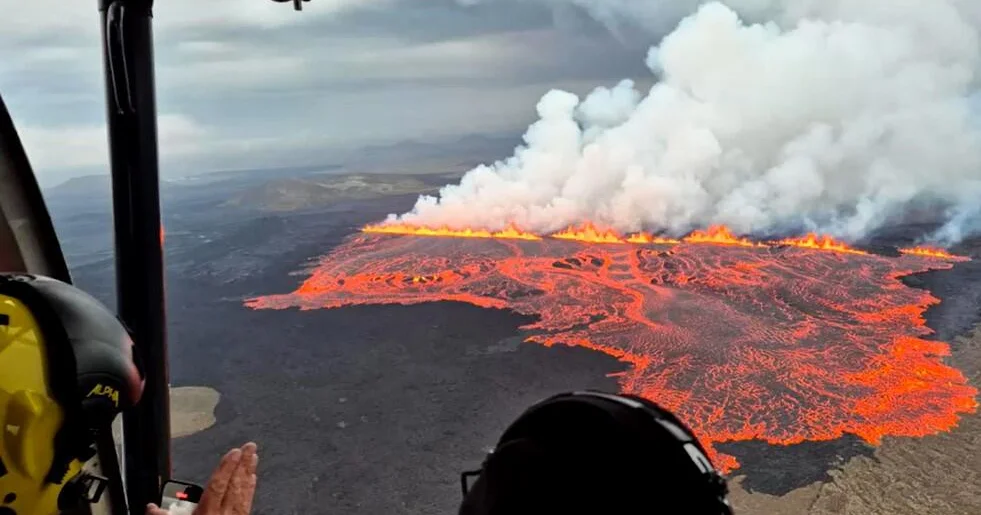 Iceland Volcano Erupts Near Blue Lagoon, Forces Evacuations in Grindavik After Earthquake Swarm
