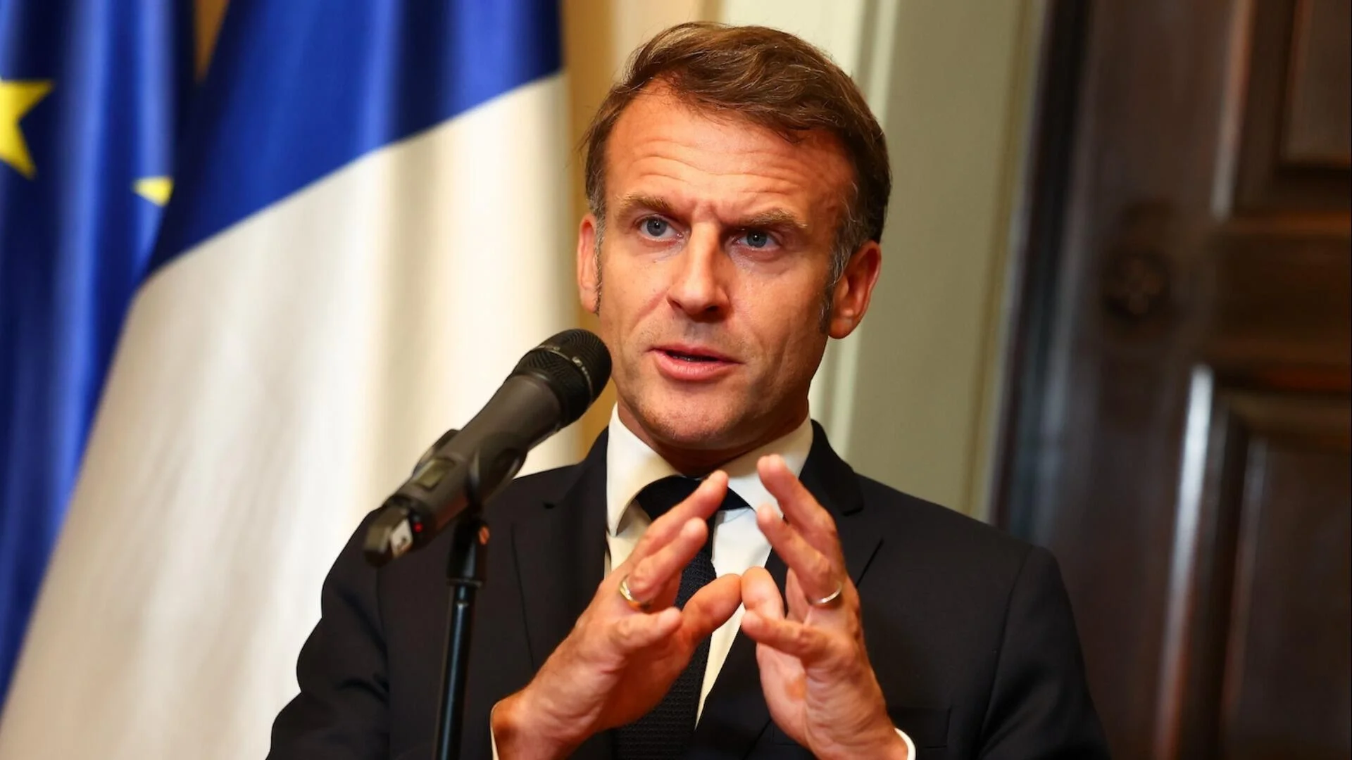 Macron Pushes for Palestinian Statehood as Trump Dismisses UN Recognition Plan