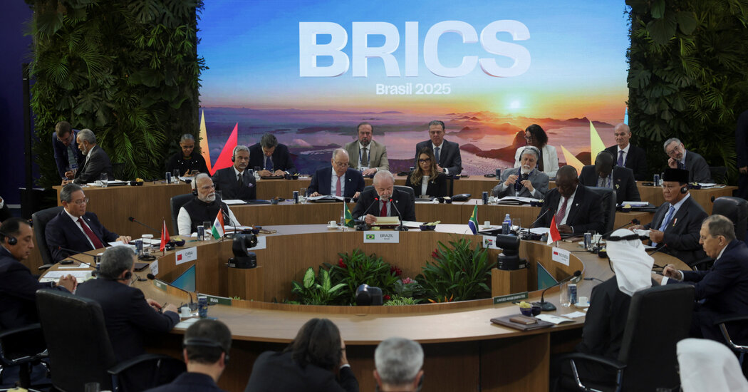 Trump Threatens 10% Tariffs on Brics-Aligned Nations as Global Trade Tensions Escalate