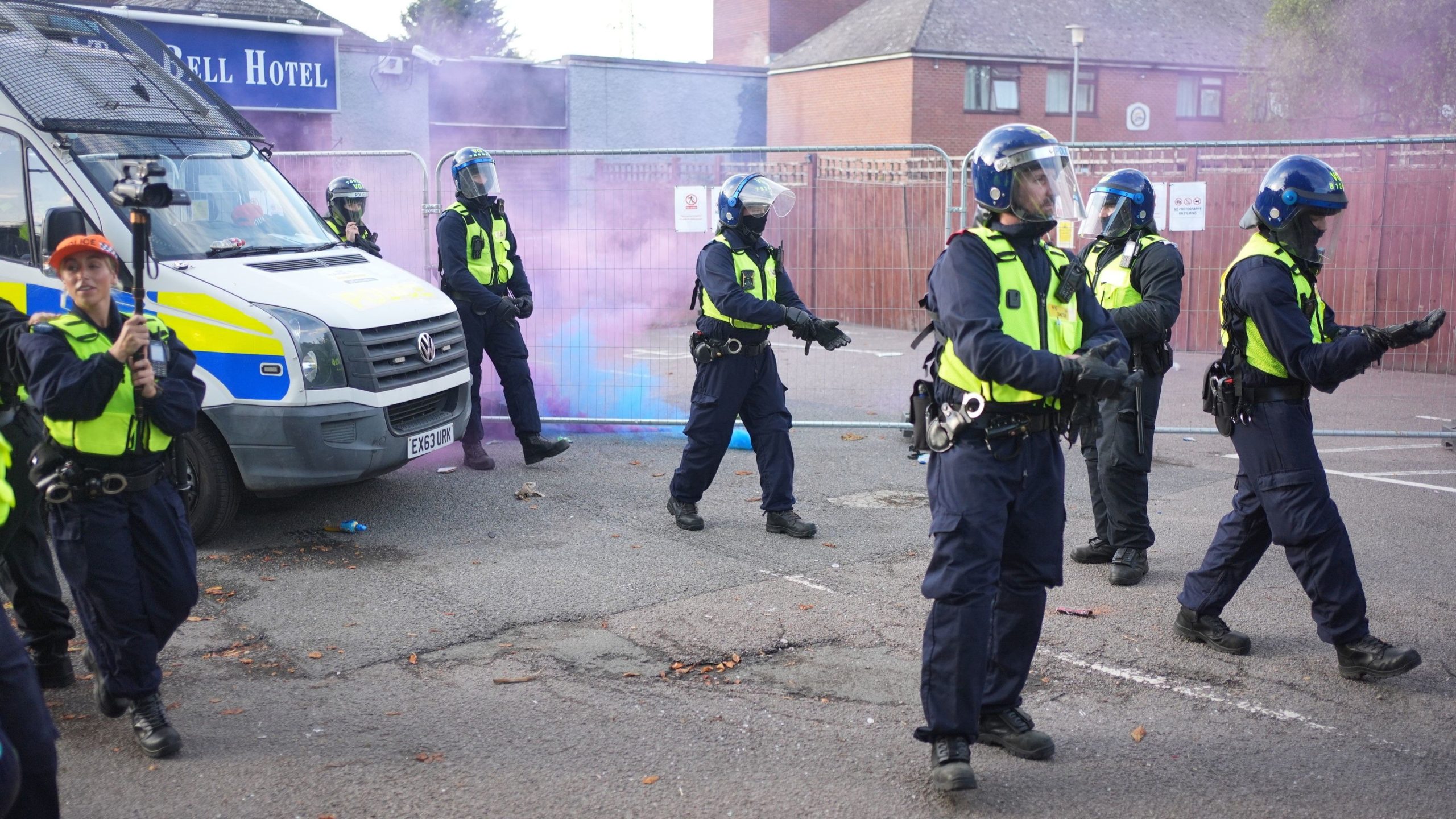 Violence Erupts Outside Epping Hotel as Protests Over Asylum Seekers Escalate Across UK