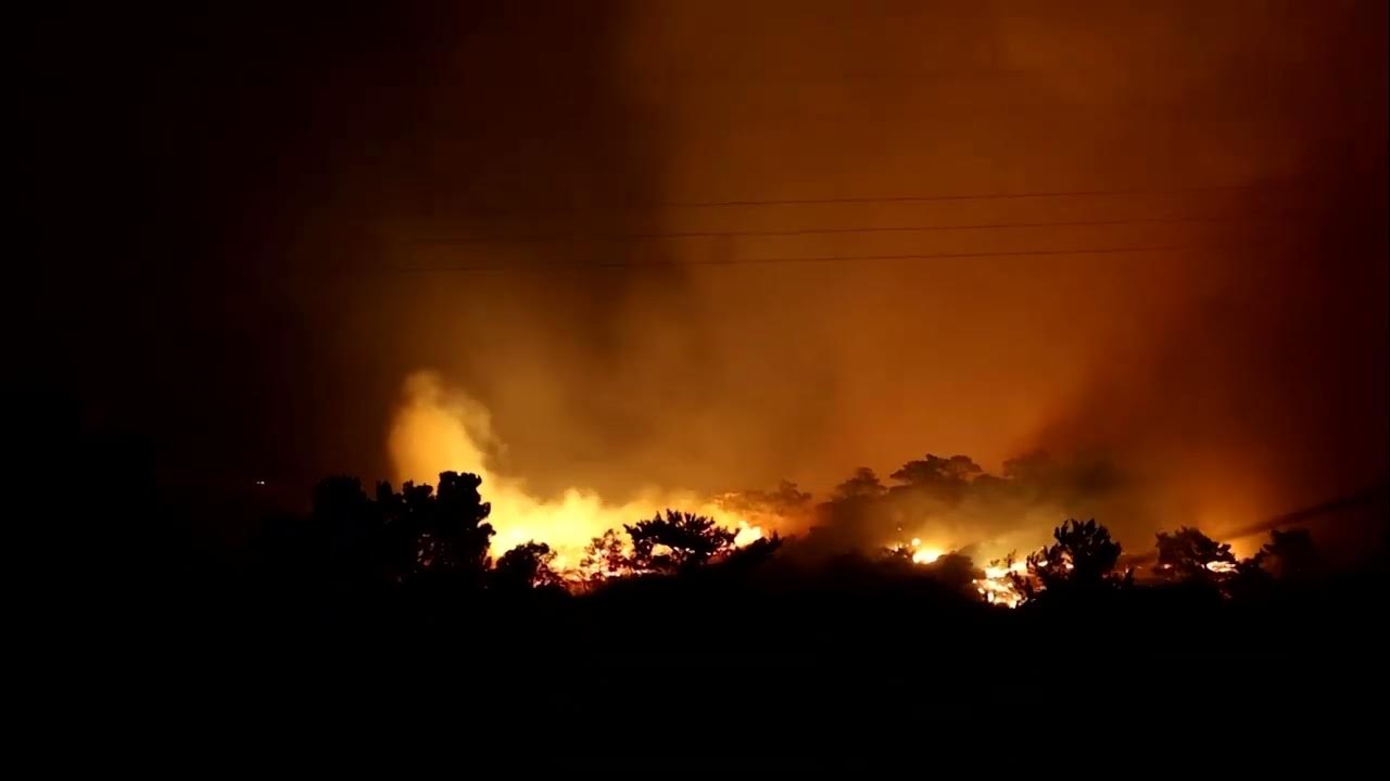 Wildfire Erupts on Crete as Heat and High Winds Force Mass Evacuations and Strain Firefighting Efforts