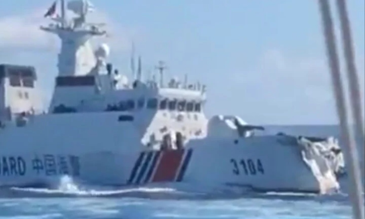 Chinese Warship Collides With Coast Guard Vessel in Escalating South China Sea Standoff