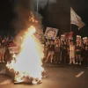 Israel Considers Shifting Civilians South While Families Demand Hostages’ Release