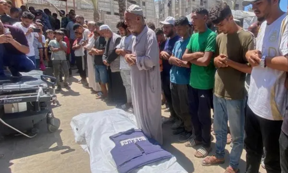 Israel Faces Global Condemnation After Deadly Strikes on Gaza Hospital Kill Journalists and Medics
