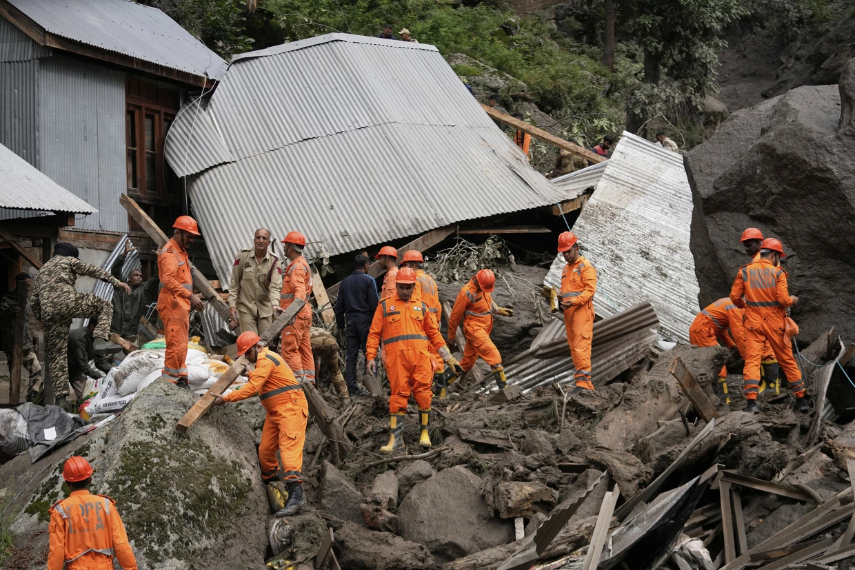Monsoon Floods and Landslides Kill Hundreds Across Pakistan and Kashmir