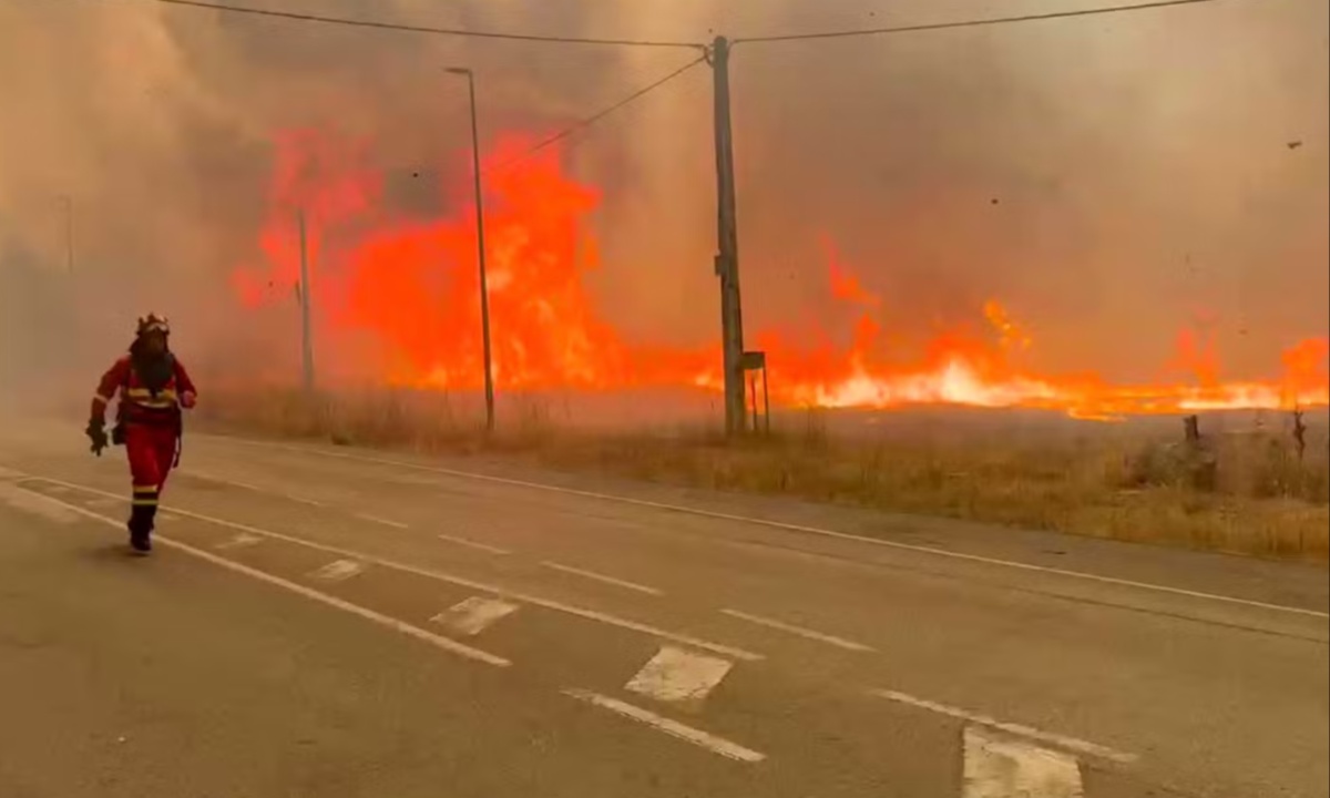 Spain Faces Extreme Wildfire Threat as Heatwave, Climate Change, and Arson Fuel Crisis